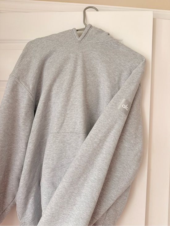 ALO Yoga Tops - ALO Yoga Gray Renown Heavy Weight Hoodie